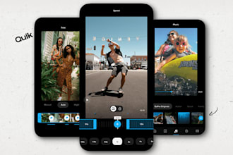 build  ai video editing app, ai vide0 maker and ai video generator app