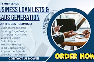generate high quality mca leads business loan leads payday loan leads via ads