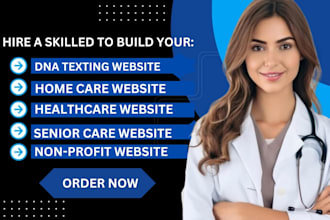 dna testing website, drug testing, healthcare, senior care and home care website