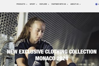 design clothing website luxury fashion store clothing store shopify website