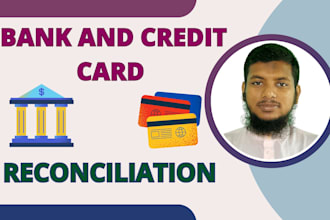 deal with you to reconcile your bank and credit card in quickbooks and xero