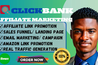build clickbank affiliate marketing amazon link promotion sales funnel