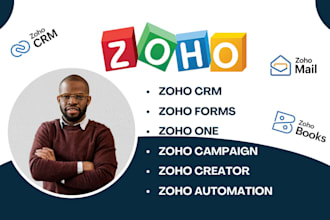 set up zoho campaign zoho creator zoho crm zoho forms zoho mail