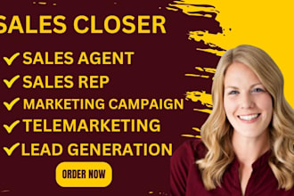 be your sales closer and sales rep