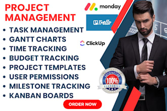 setup project management monday smartsheet asana clickup slack trello monday crm