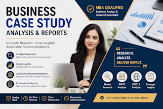 do business case study analysis and research reports
