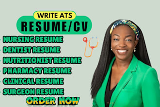 write nursing anesthetist midwife healthcare medical doctor resume cv writing
