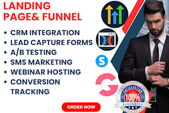 gohighlevel clickfunnel systems io groovefunnels kartra landing page and funnel
