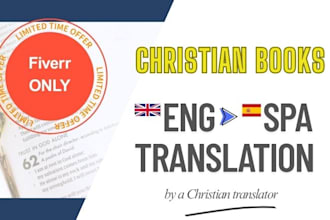 translate your christian book from english to spanish