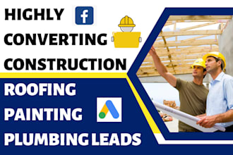 generate construction roofing painting plumbing flooring electronic leads