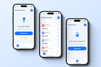 develop a secure authenticator app like google authenticator for android and ios