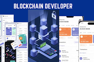 blockchain developer blockchain app web3 dapp smart contract  blockchain website