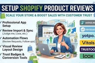 setup shopify product reviews judge me ali reviews yopto vitals trustoo loox