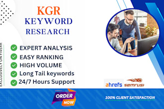 do kgr keyword research and competitor analysis for better rankings