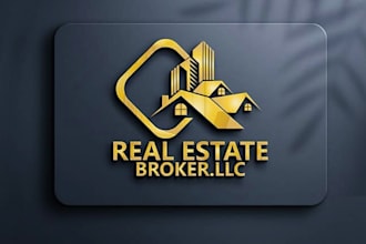 do property, realtor, real estate, round, badge, food or construction logo