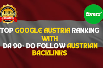 build da90 austrian SEO backlinks for google austria ranking