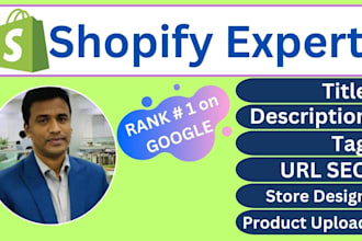 do shopify product listing with perfect SEO and description