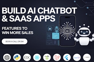 build ai chatbots ai websites ai saas platforms and ai powered apps