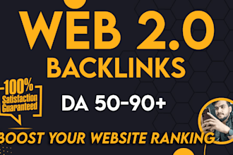 provide web 2 0 high quality backlinks