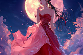 create manga anime fan art, anime pfp, or original character