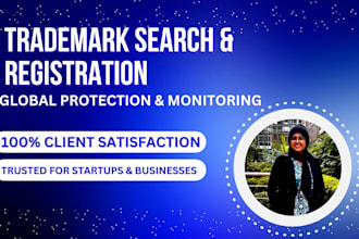 provide trademark registration services