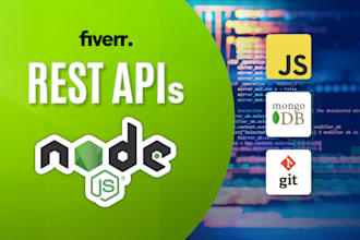 be your nodejs backend developer for API and web solutions