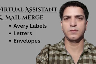 virtual assistant and mail merge