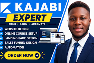 kajabi website design, kajabi online course, kajabi sales funnel, landing page