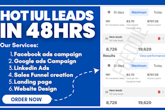generate hot iul leads, iul insurance leads