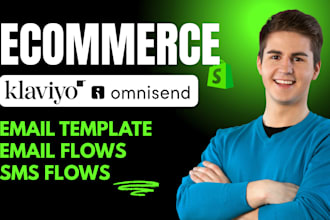 setup shopify omnisend ecommerce flows klaviyo email template klaviyo sms flows