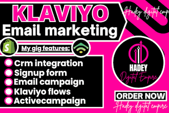 klaviyo email marketing flows shopify marketing sales go high level expert