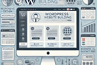 build wordpress website blog, wordpress business website