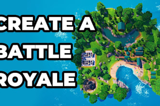 create a fortnite map in the unreal engine for fortnite uefn