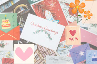 draw custom greetings and invitation cards