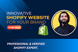 build a shopify website or store for your brand
