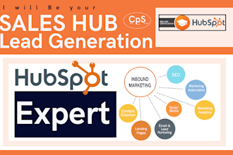 be your hubspot crm sales hub expert hubspot workflow automation leads manager