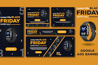 design attractive google banner ads or adwords