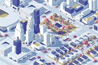 design professional infographic design workflow, isometric infographic design