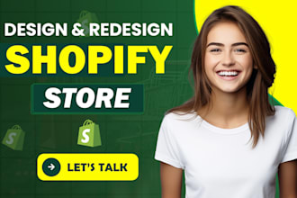 create, build shopify website, shopify store design, shopify dropshipping store