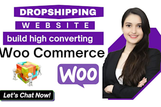 build high converting woo commerce drop shipping