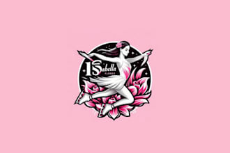 make greatest glamorous ice dancing logo