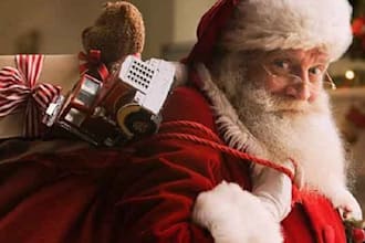 do santa claus voice over, old storytelling, netherland dutch