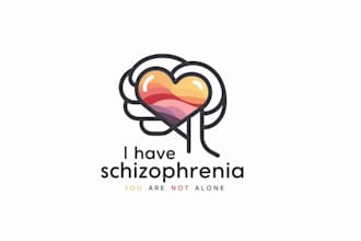 design icon attend mental health logo