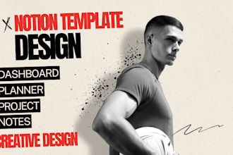 custom notion template design expert setup for productivity organization