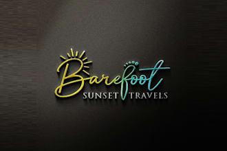 design creative travel company logo