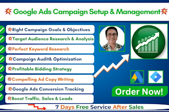 setup and manage gooogle adwords ppc campaigns