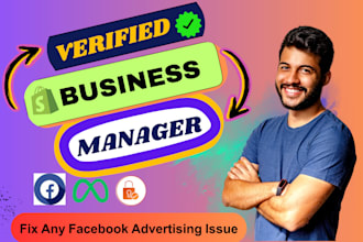 fix and provide facebook business manager with profile or immortal bm