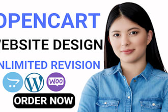 design opencart ecommerce store opencart website opencart speed SEO optimized