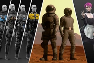 make a character for game