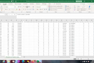 create sports data excel sheet